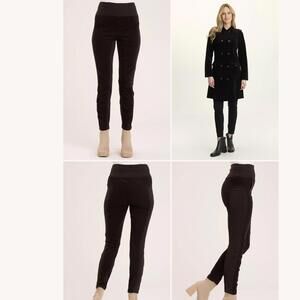 NWT XCVI Wearables Cord Penny Legging in Black - Size Large